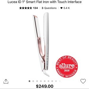 NIB T3 Lucea ID 1 Smart Flat Iron